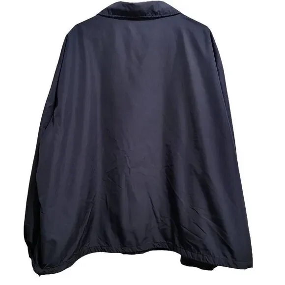 Polo Ralph Lauren Navy Harrington Bomber Golf Jacket Mens Plaid Lined. Mens 3XB - Picture 2 of 11